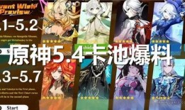 原神最新卡池爆料图片,神秘角色即将登场，惊喜不断！